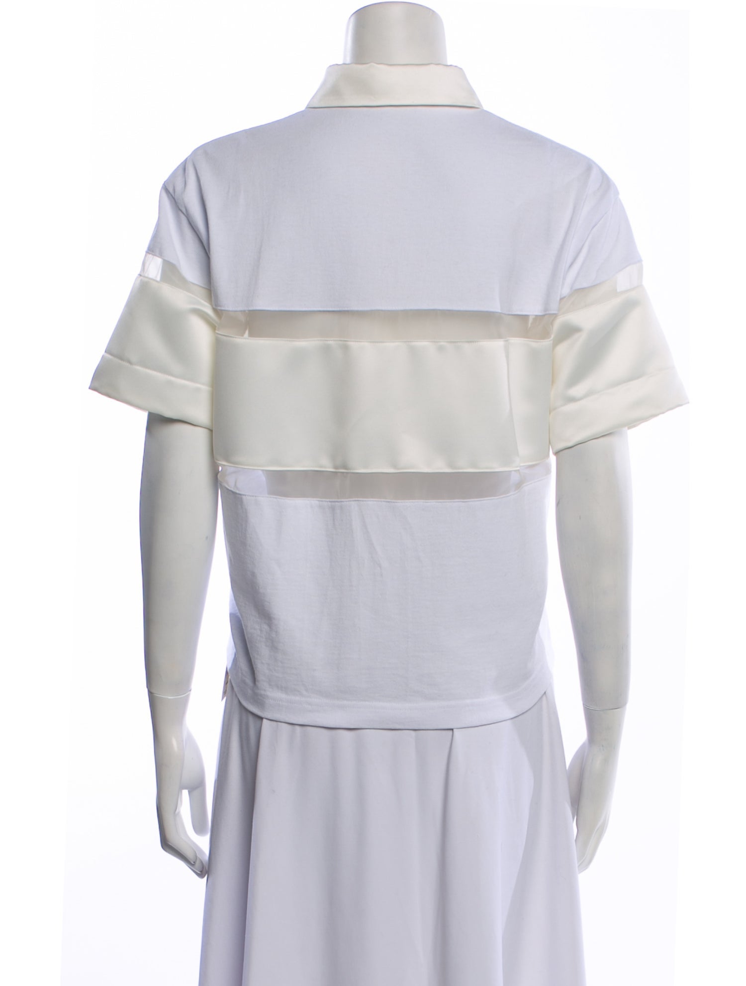 Sacai Short Sleeve Polo